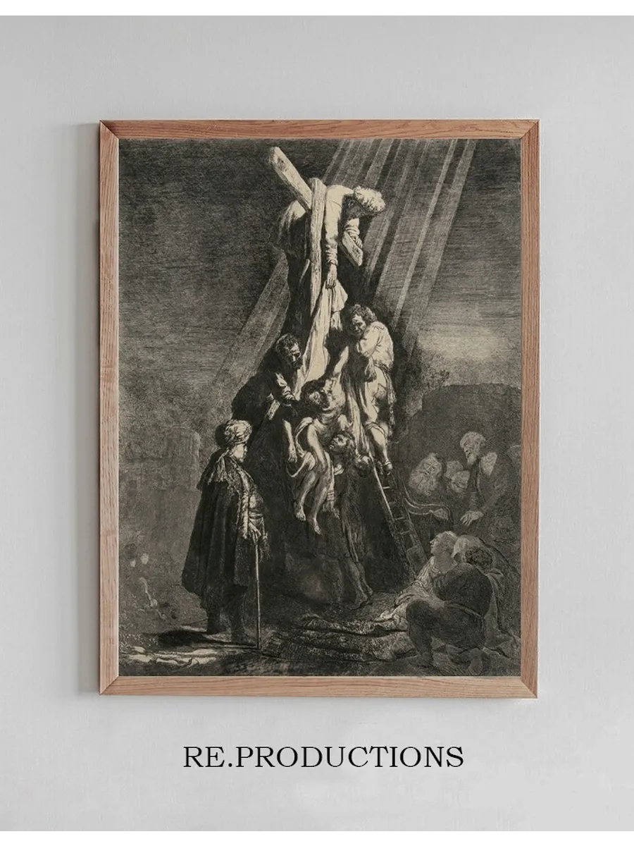 The Descent from the Cross Second Plate