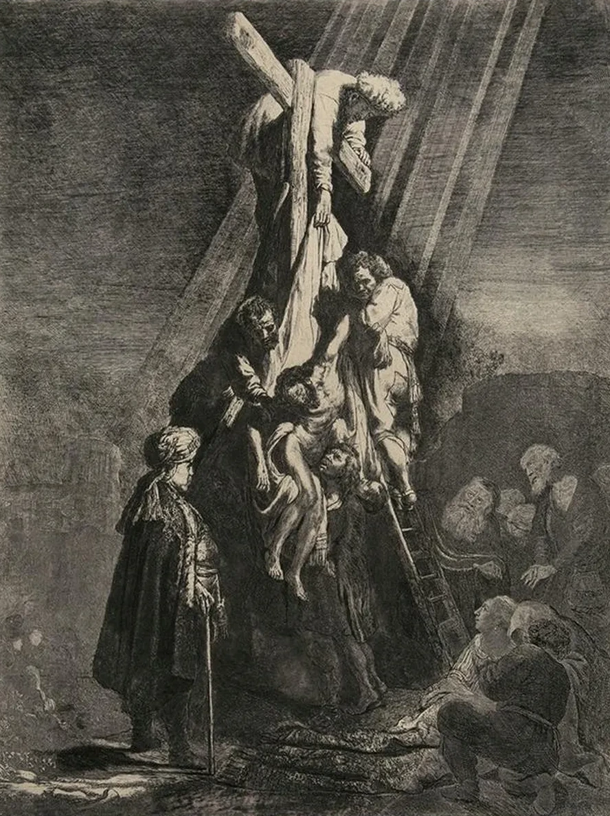 The Descent from the Cross Second Plate