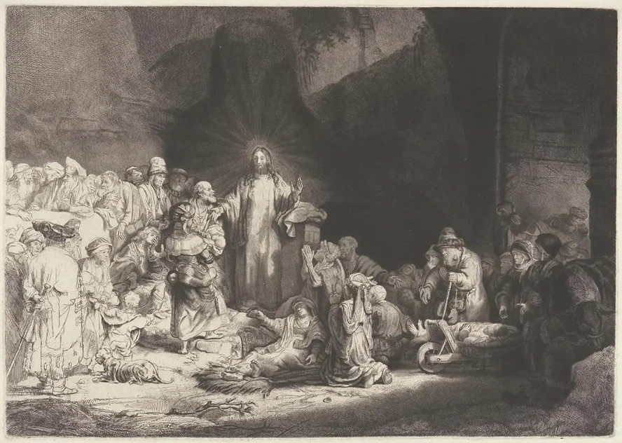 The Descent from the Cross by Torchlight
