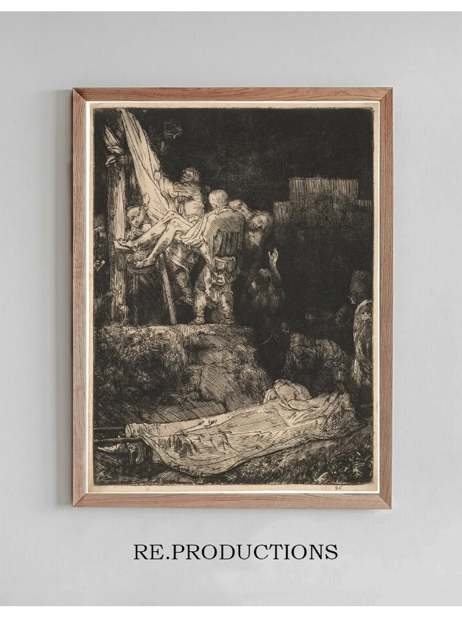 The Descent from the Cross by Torchlight