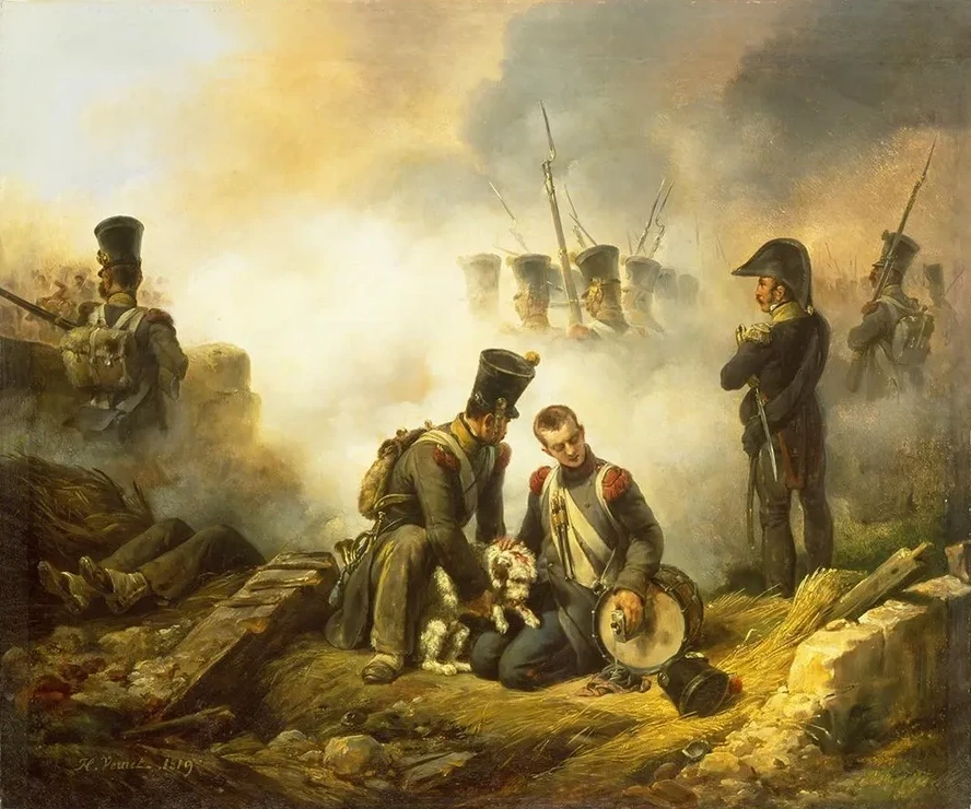 The Dog of the Regiment Wounded