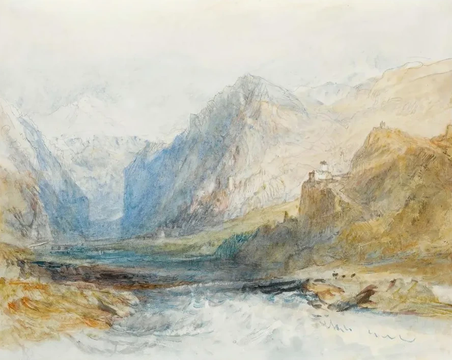 The Domleschg Valley, Looking North To The Gorge At Rothenbr nnen