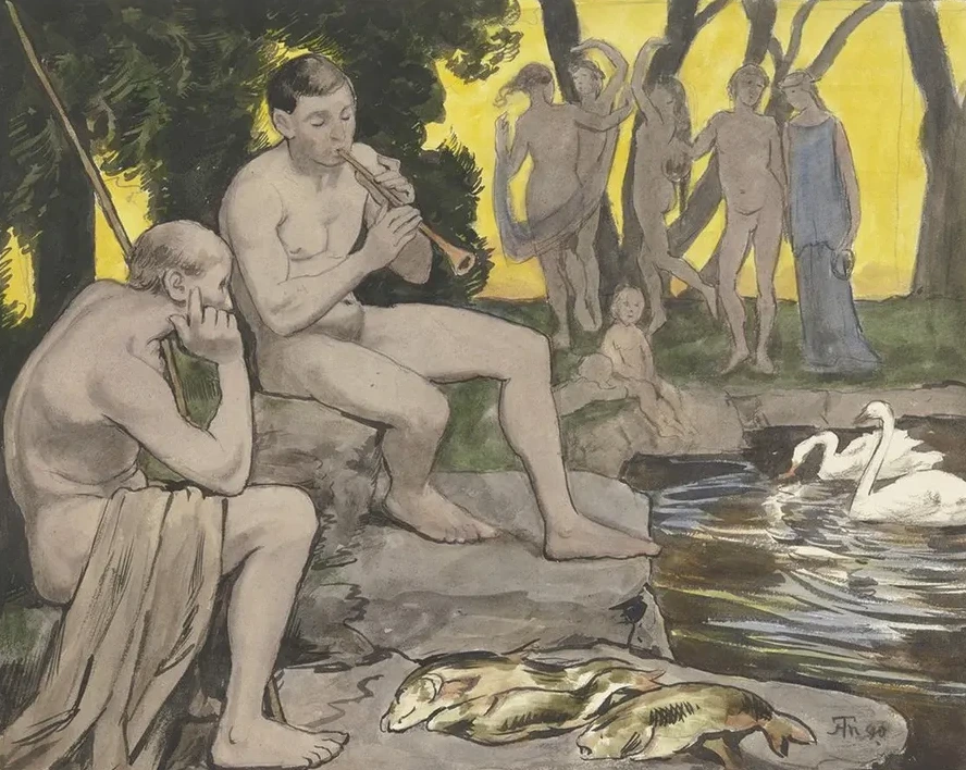 The Elysian Fields (Dancing nymphs)