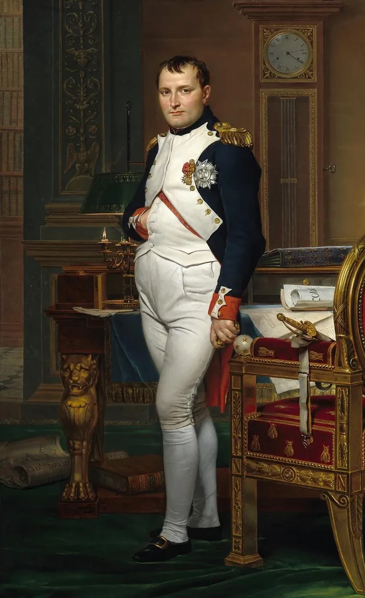 The Emperor Napoleon in His Study at the Tuileries