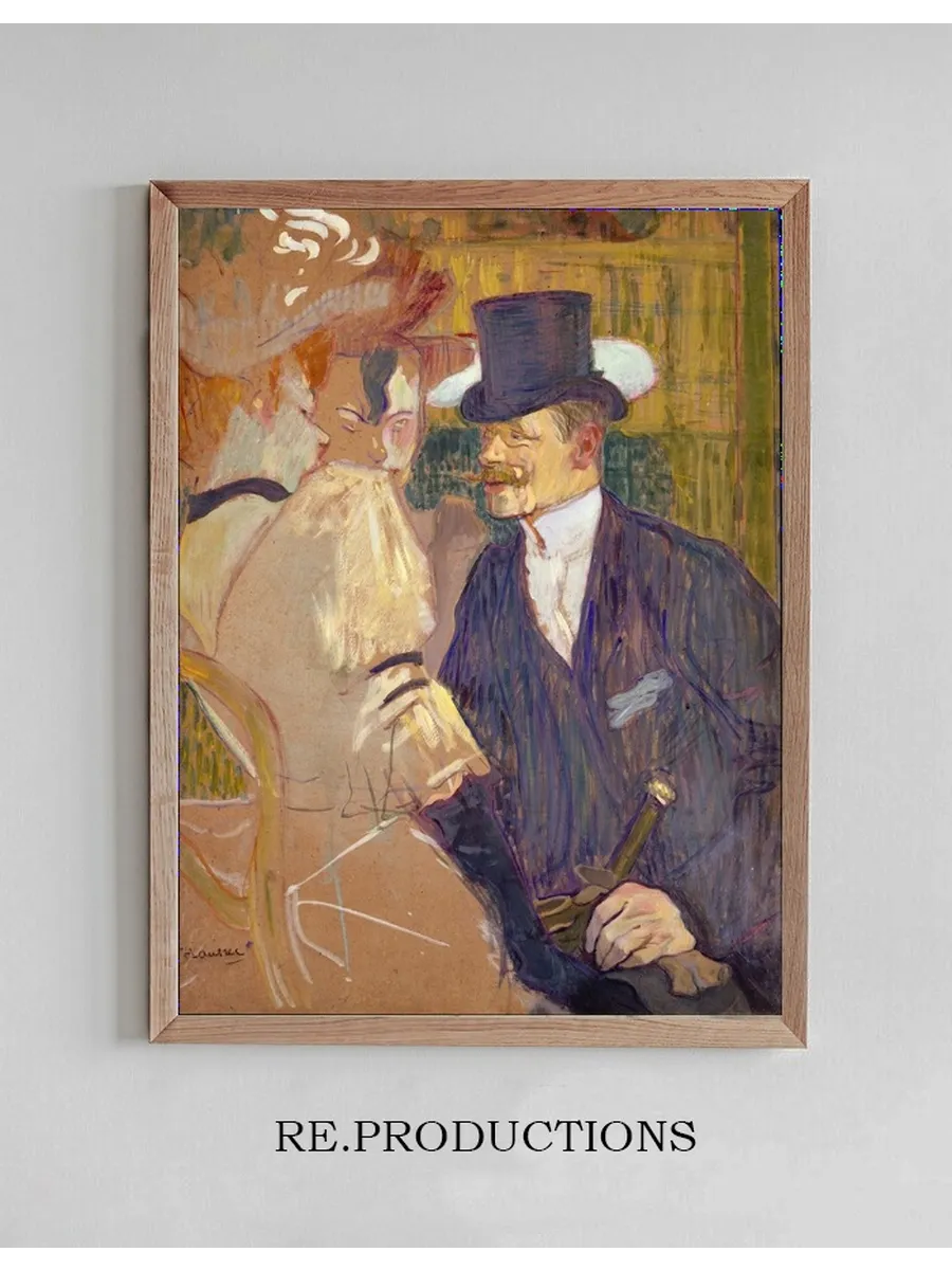 The Englishman (William Tom Warrener, 1861 1934) at the Moulin Rouge