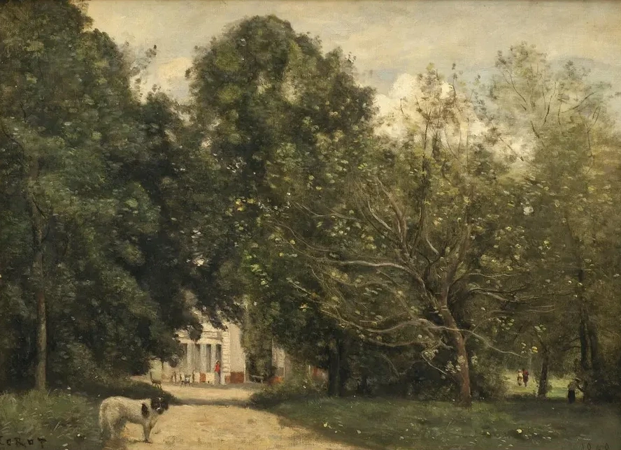 The Entrance to M. Dubuisson's Villa at Brunoy