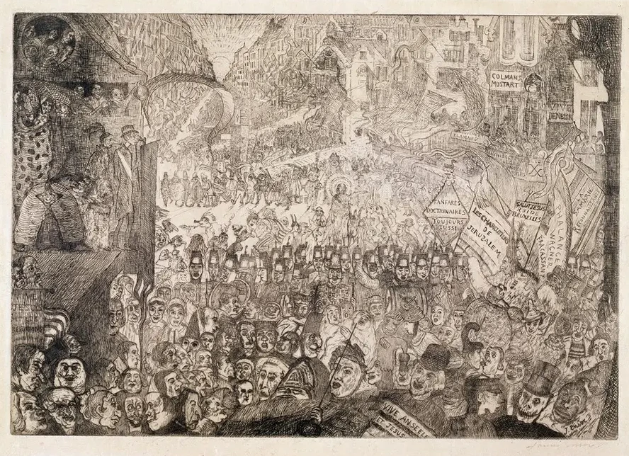 The Entry of Christ into Brussels