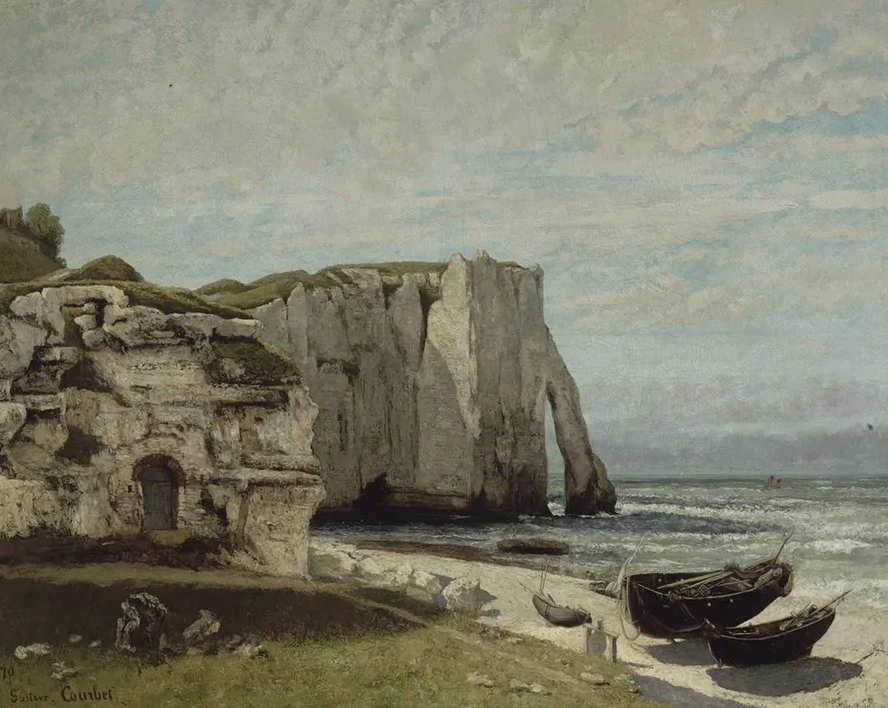 The Etretat Cliffs after the Storm
