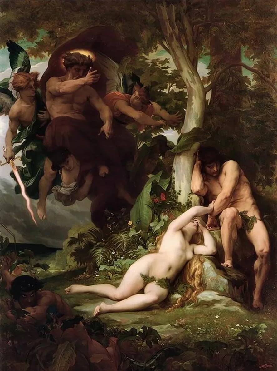The Expulsion Of Adam And Eve From The Garden Of Paradise
