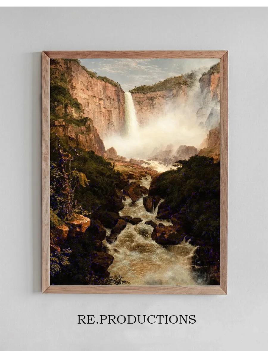 The Falls of the Tequendama near Bogota, New Granada