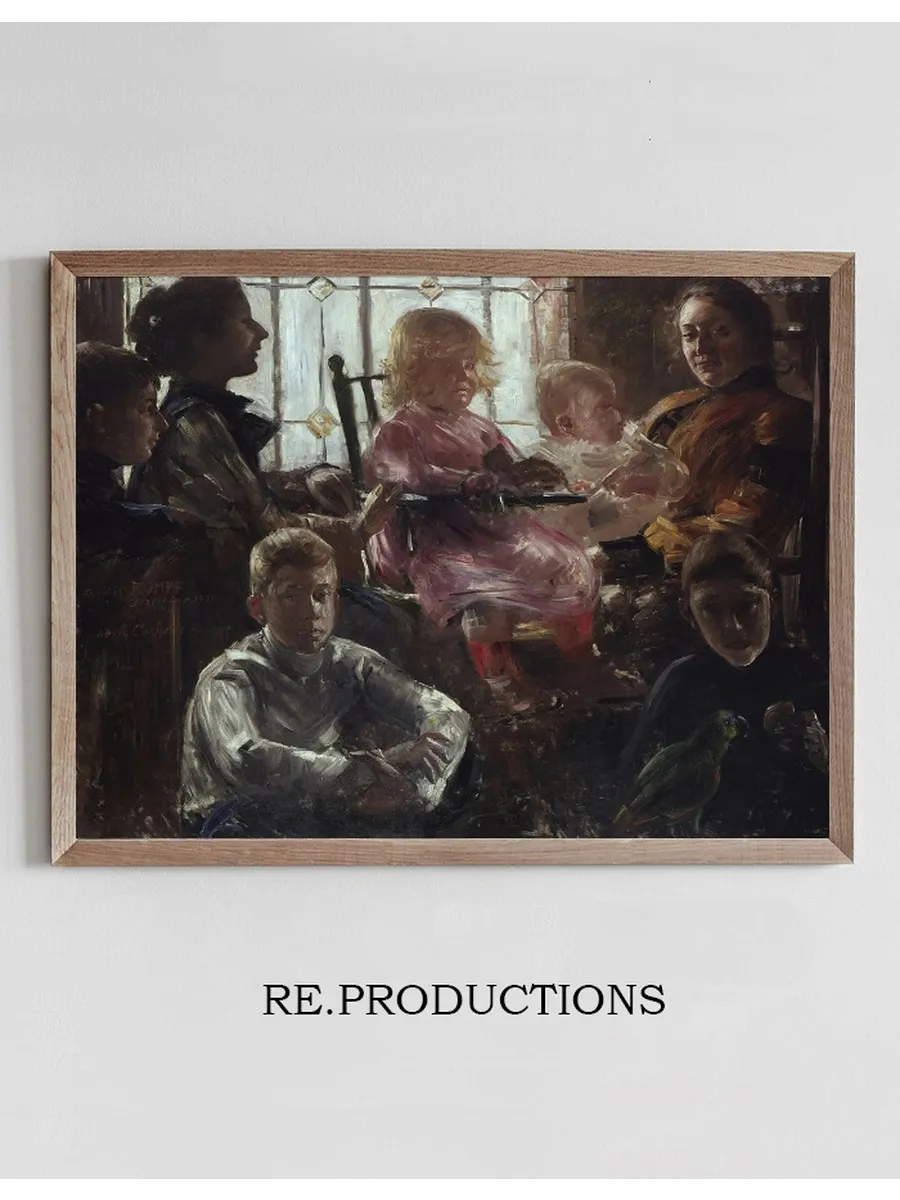 The Family of the Painter Fritz Rumpf