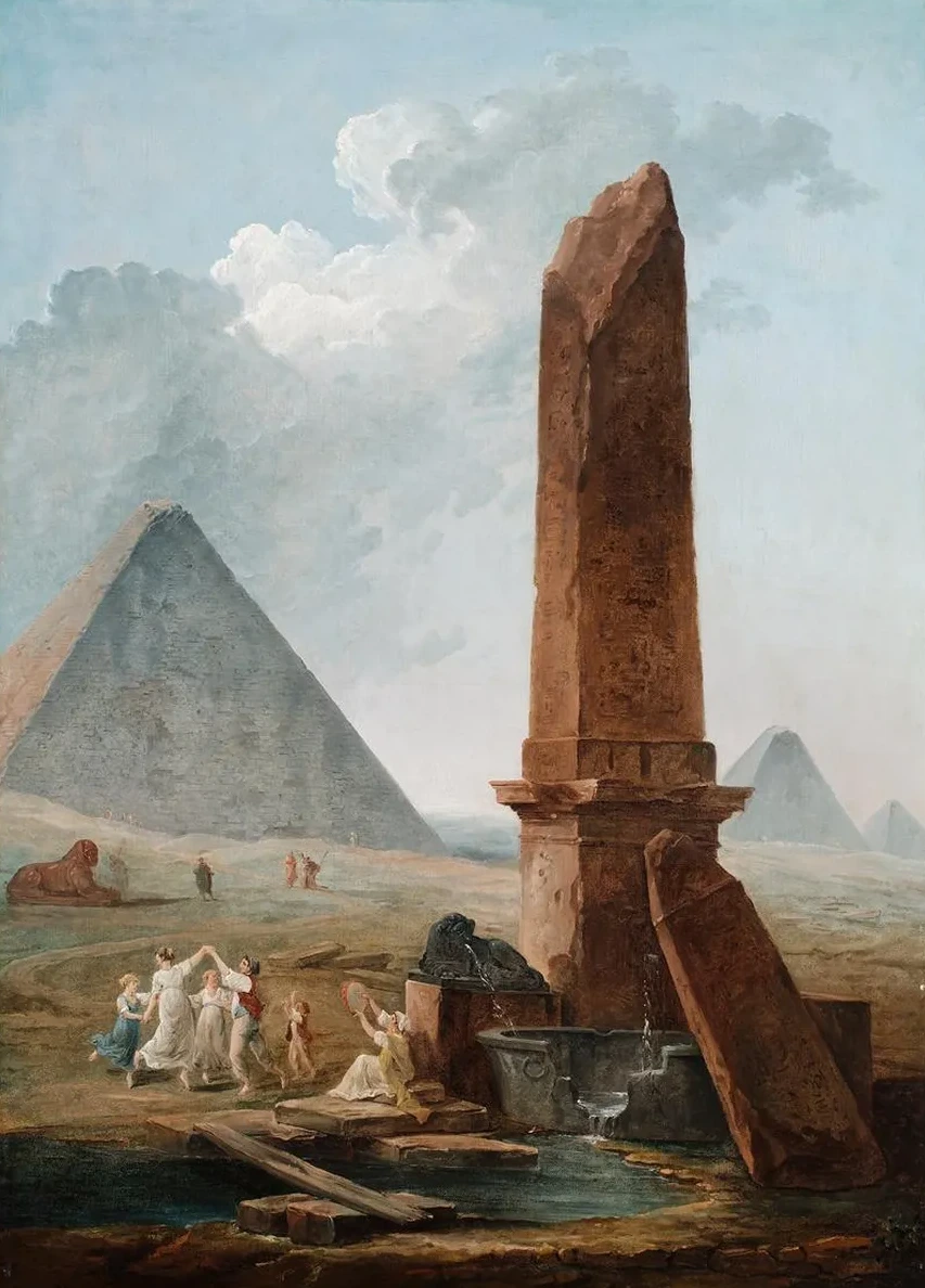 The Farandole Amidst Egyptian Monuments