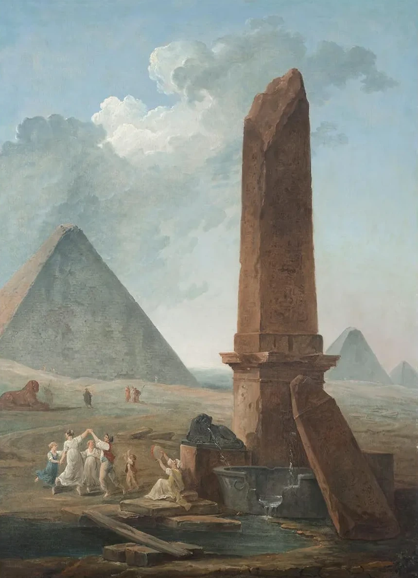 The Farandole Amidst Egyptian Monuments