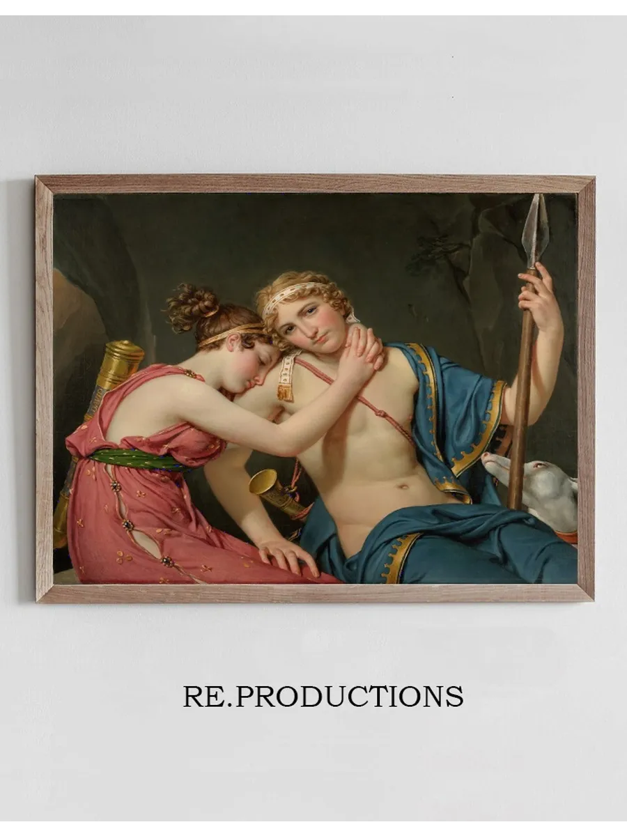 The Farewell Of Telemachus And Eucharis