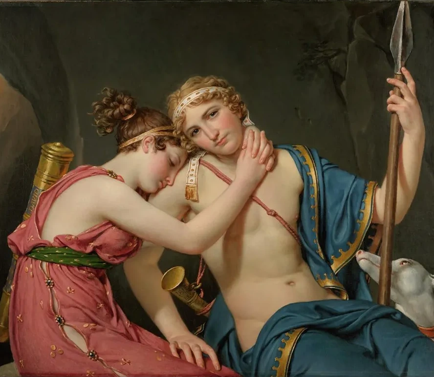 The Farewell Of Telemachus And Eucharis