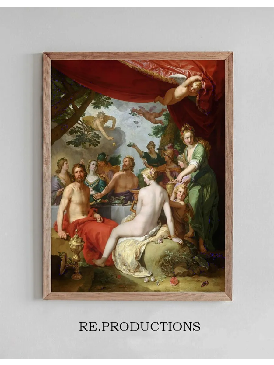 The Feast of The Gods At The Wedding of Peleus and Thetis