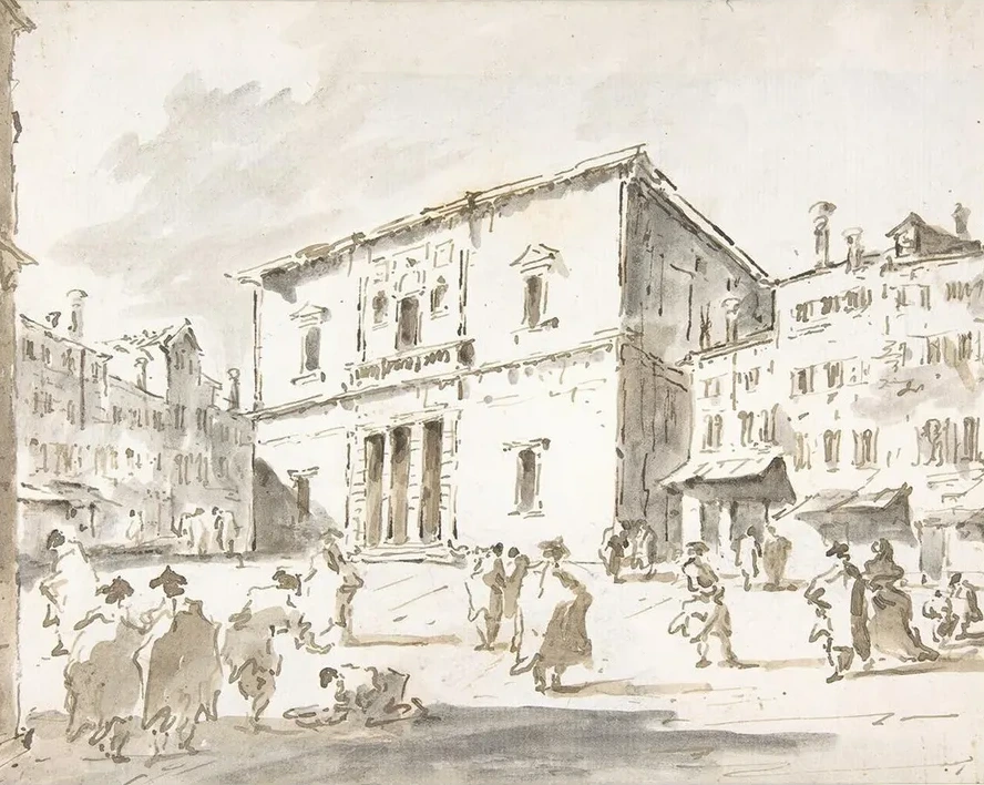 The Fenice Theater in Venice