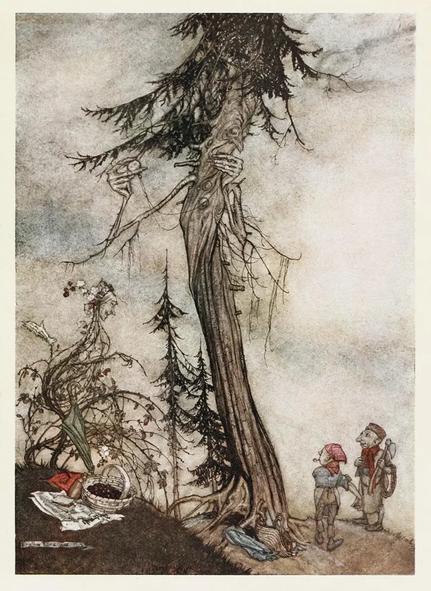 The Fir - tree and the Bramble