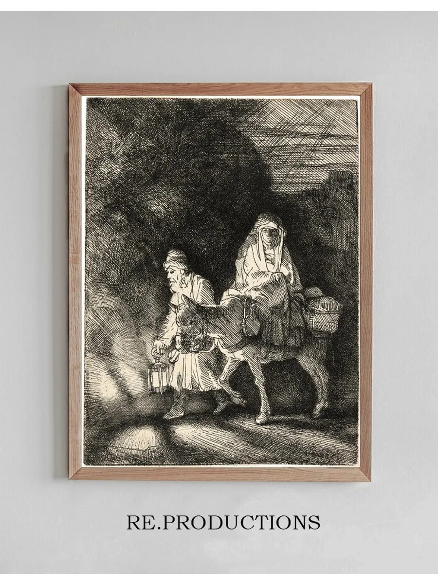 The Flight into Egypt a Night Piece