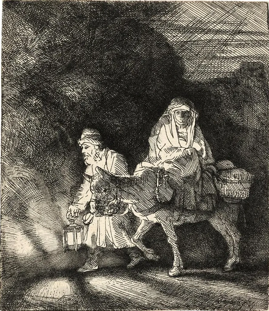 The Flight into Egypt a Night Piece