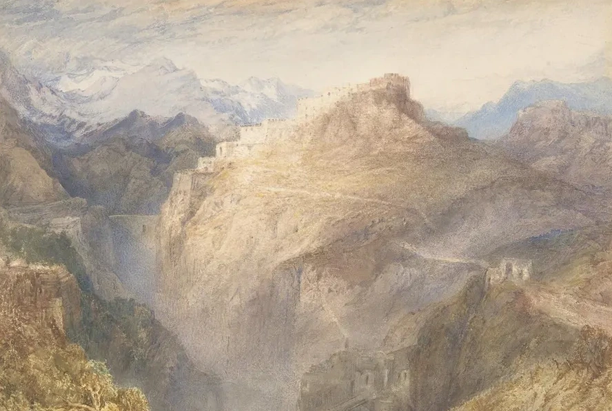 The Fort of L Esseillon, Val de la Maurienne, France