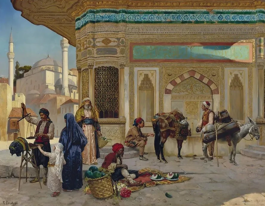 The Fountain Of Ahmed III, Istanbul
