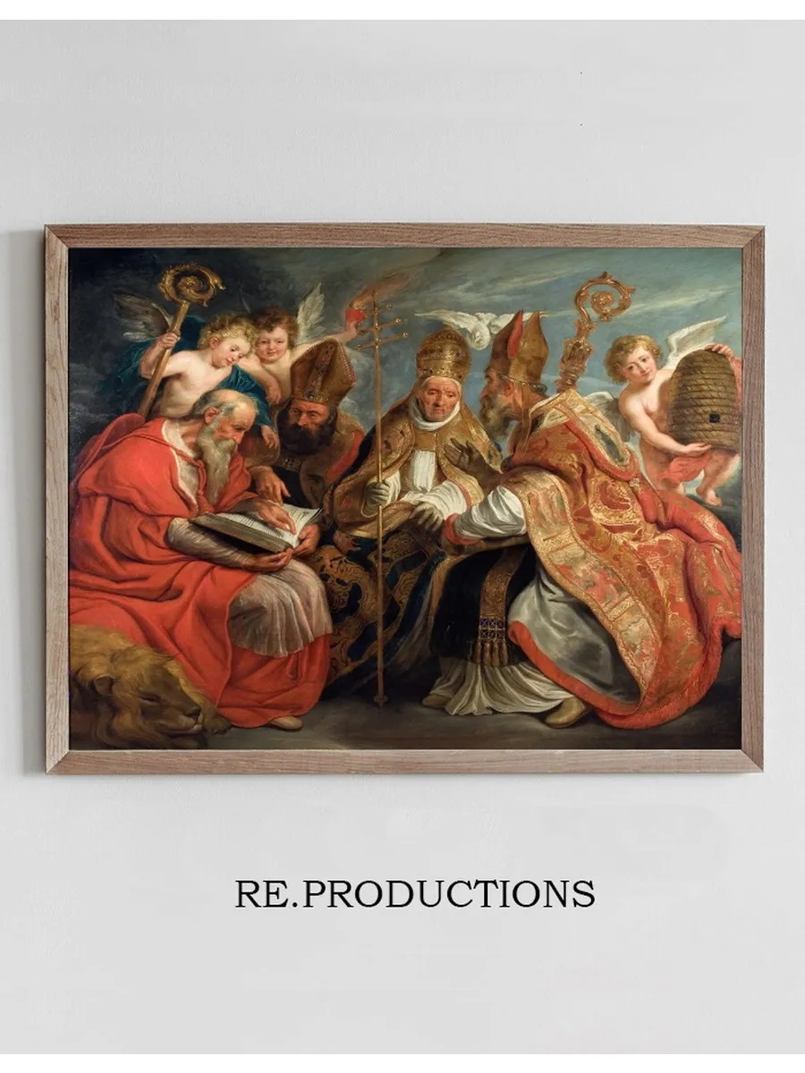 The Four Fathers of the Latin Church