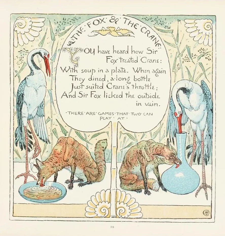 The Fox and the Crane