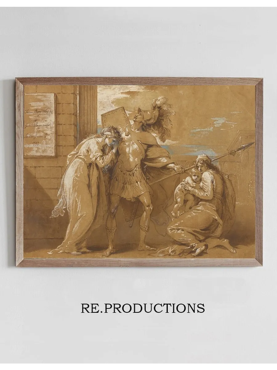The Fright of Astyanax (Hector Bidding Farewell to Andromache)