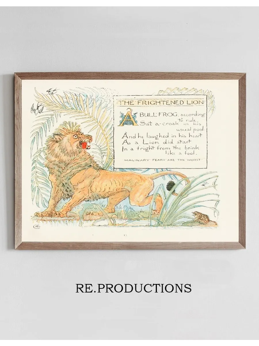 The Frightened Lion