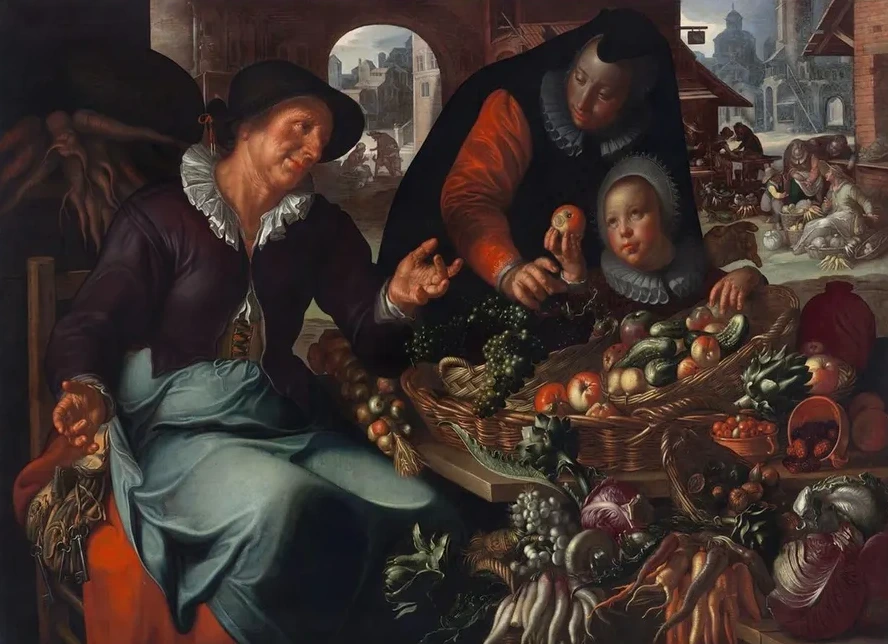 The Fruit And Vegetable Seller