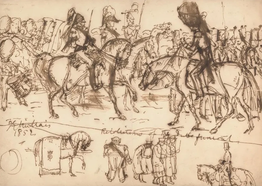 The Funeral of the Duke of Wellington