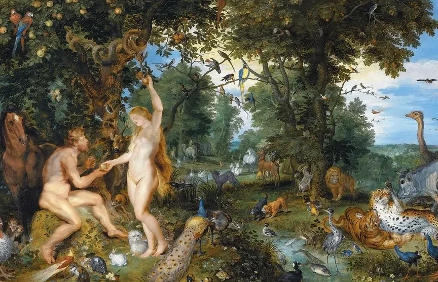 The Garden of Eden with the Fall of Man