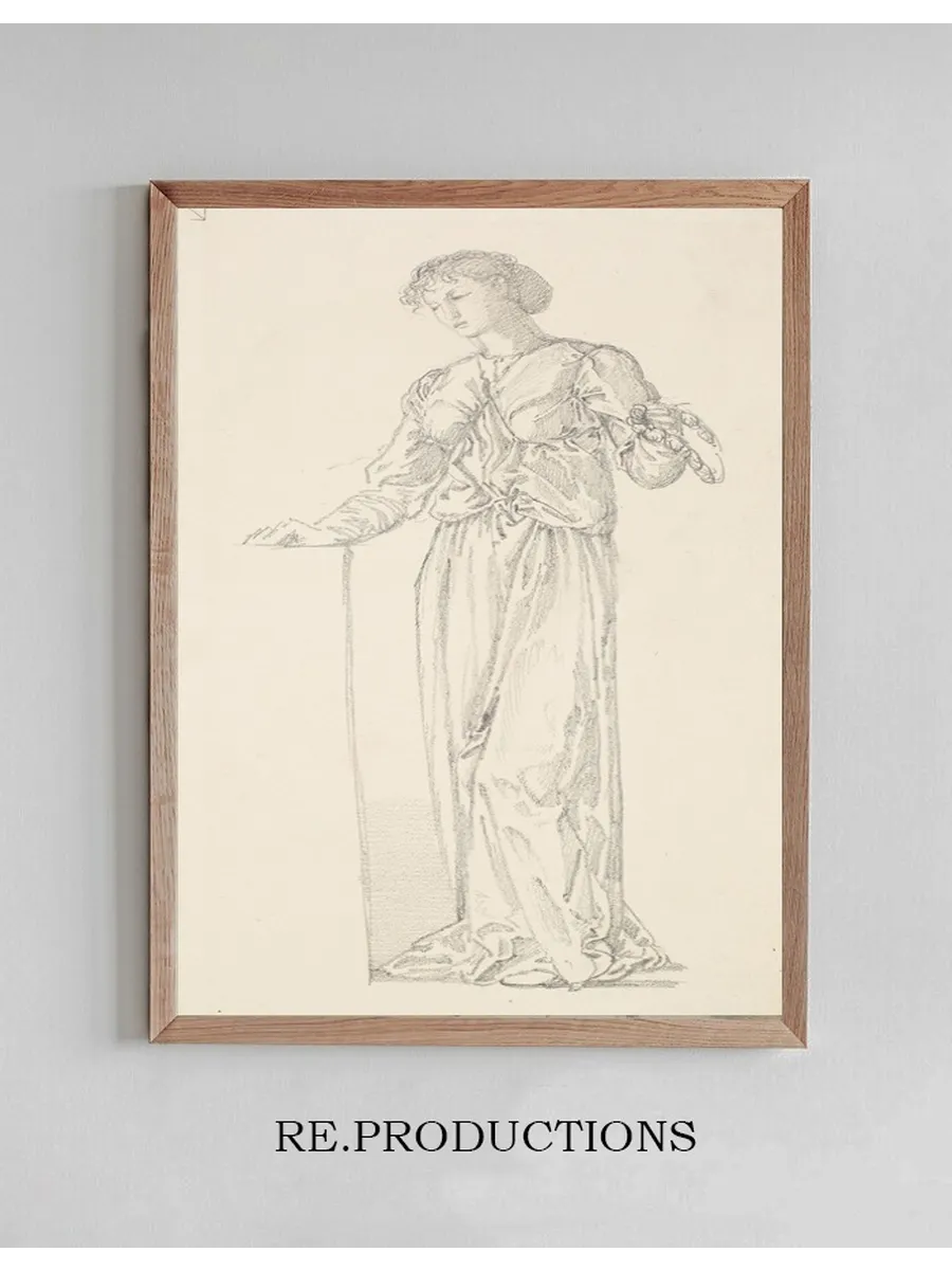 The Garland Weavers Drapery Study