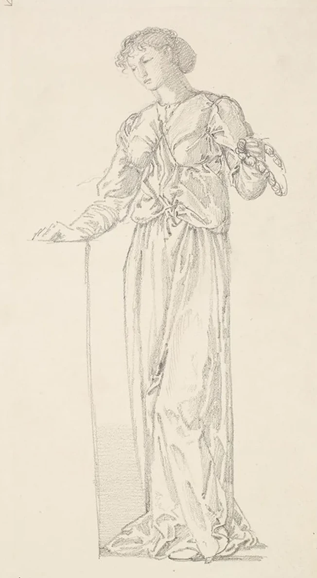 The Garland Weavers Drapery Study
