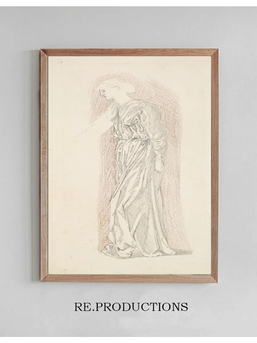 The Garland Weavers Drapery Study
