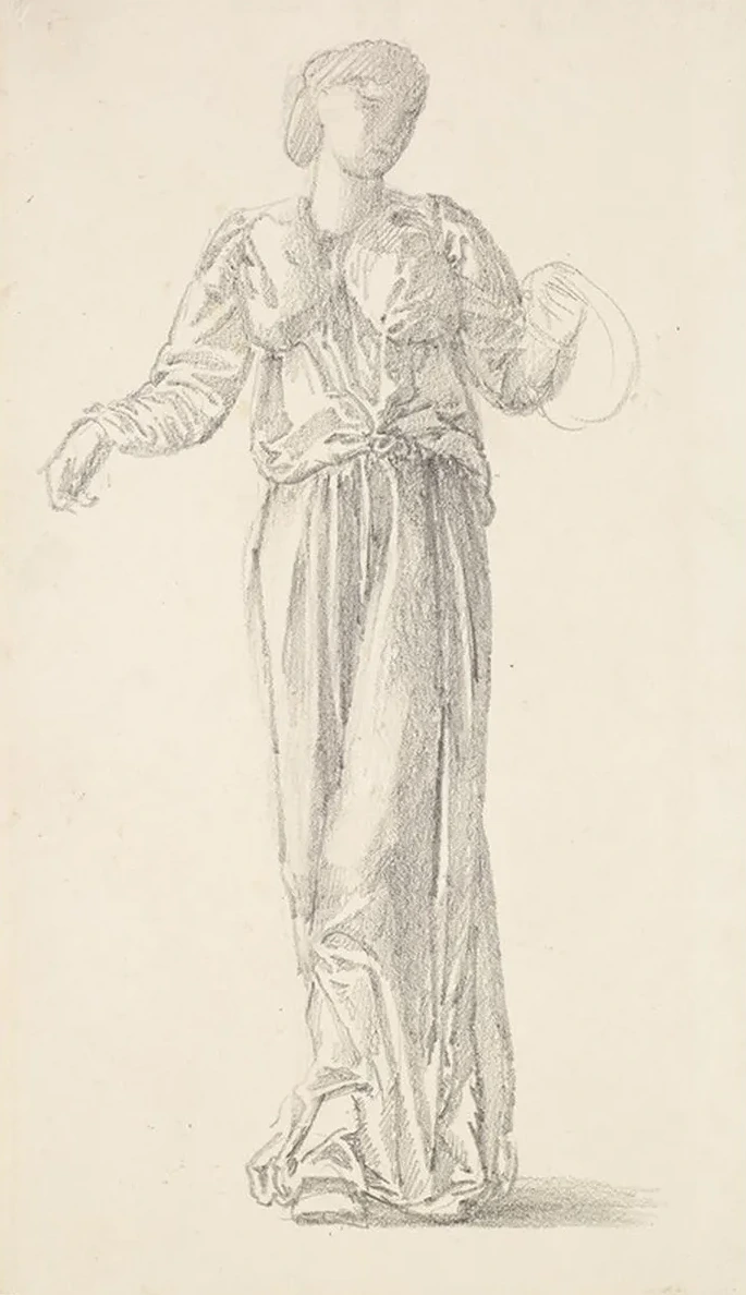 The Garland Weavers Drapery Study