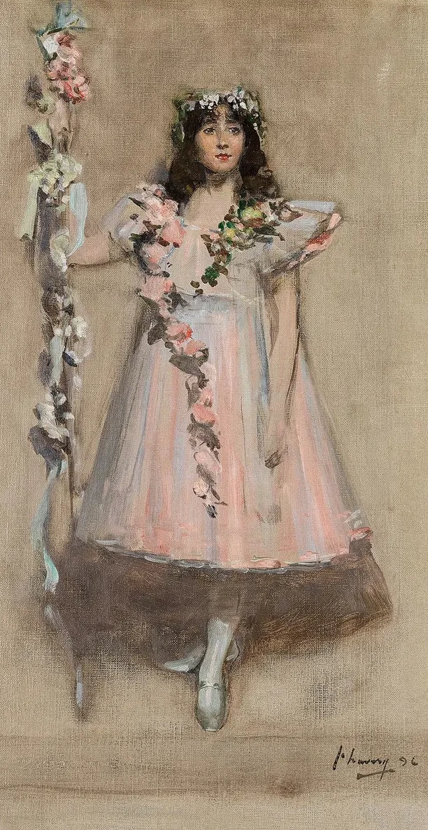 The Garlanded Girl
