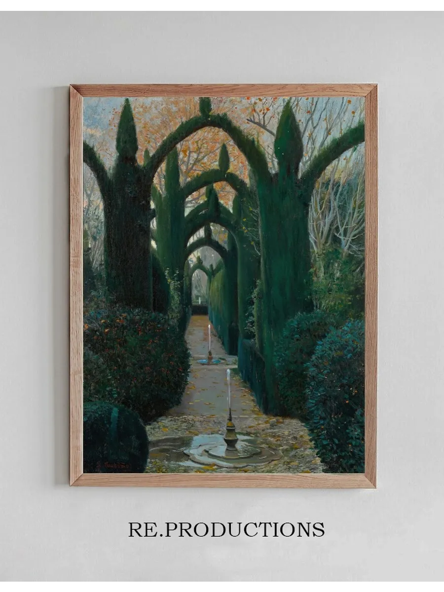 The Generalife Gardens, Granada