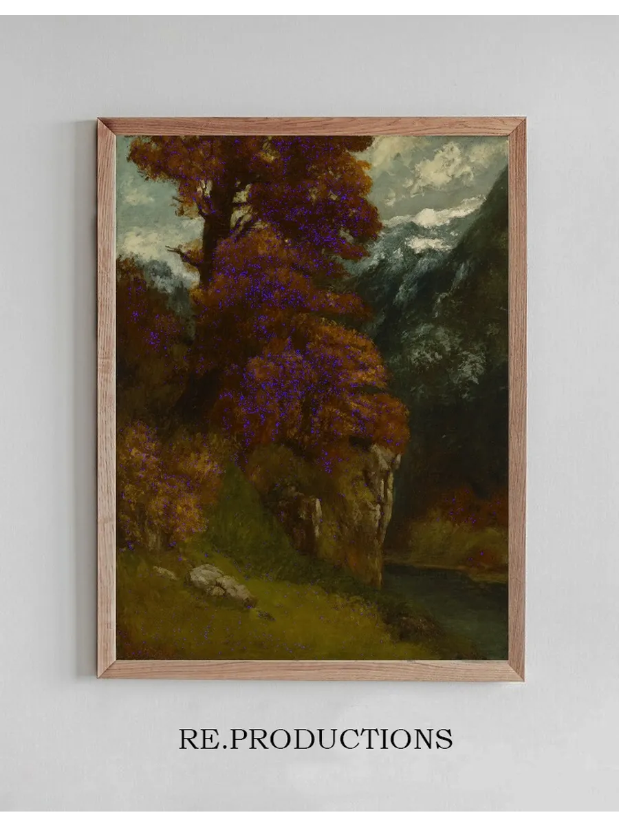 The Glen at Ornans (Bords du Doubs Effetd Automne)