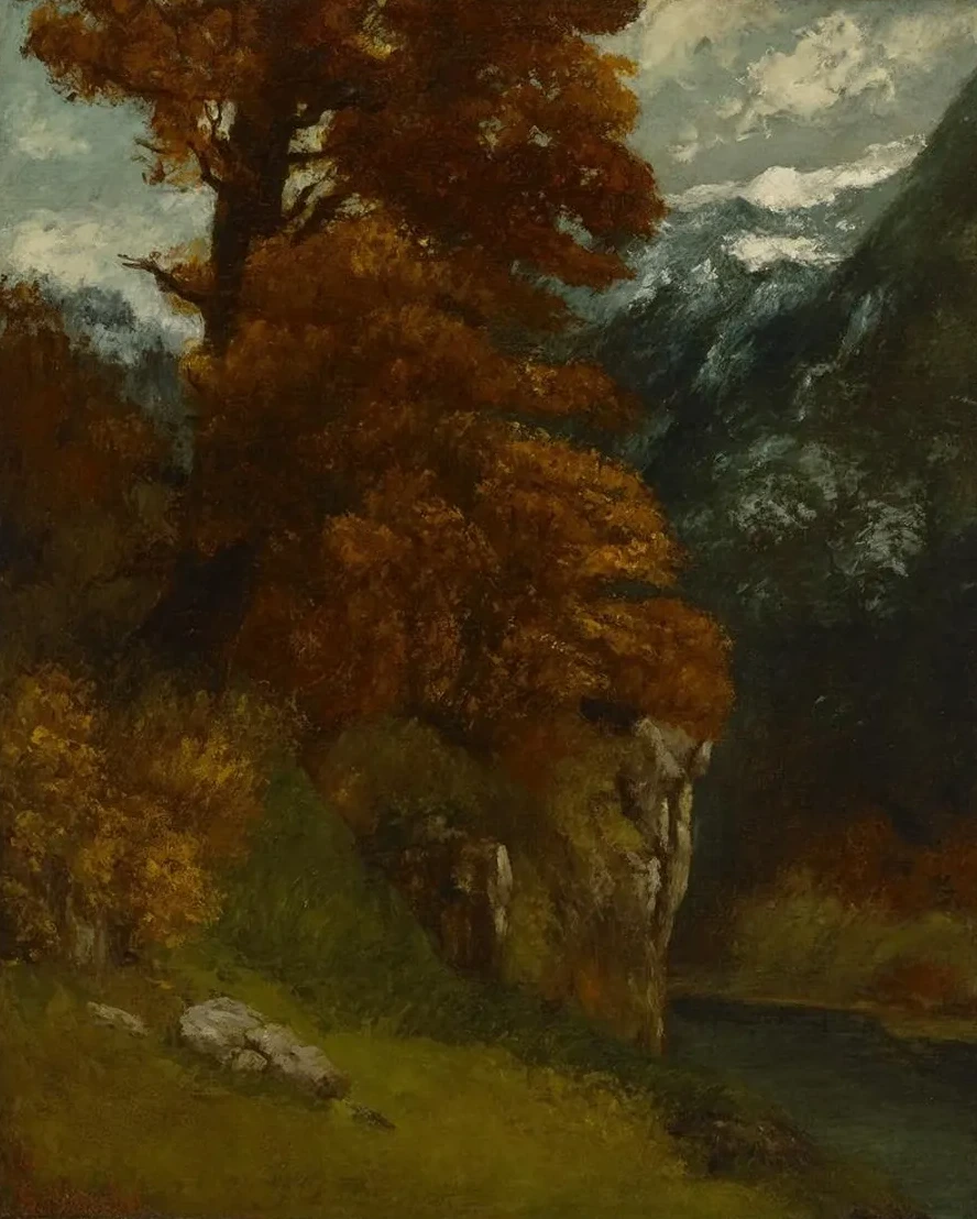 The Glen at Ornans (Bords du Doubs Effetd Automne)