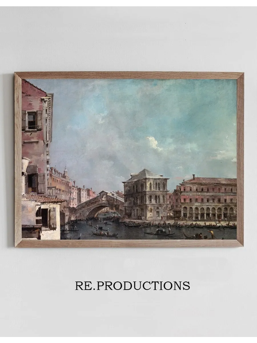 The Grand Canal above the Rialto