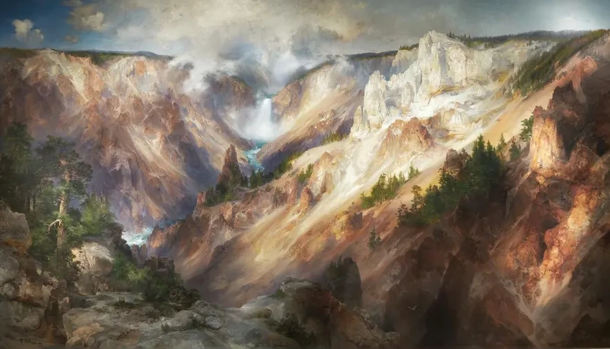 The Grand Canyon Of The Yellowstone