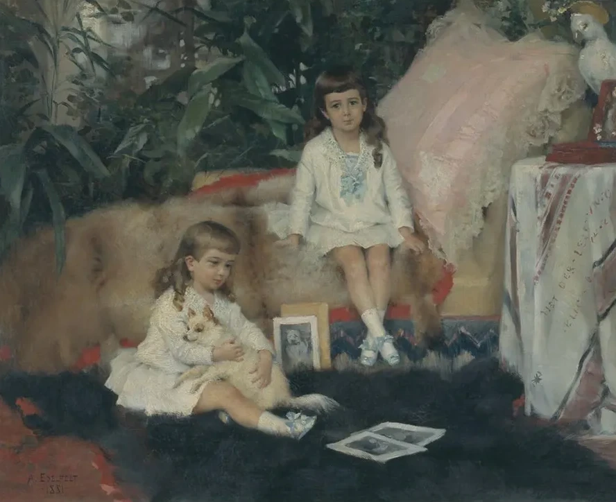The Grand Dukes Boris and Kirill Vladimirovich as Children