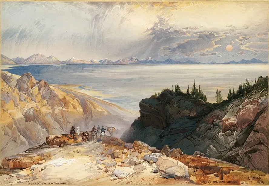The Great Salt Lake of Utah
