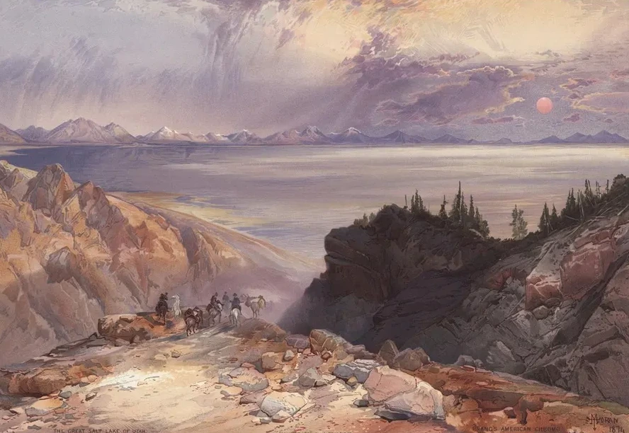 The Great Salt Lake of Utah