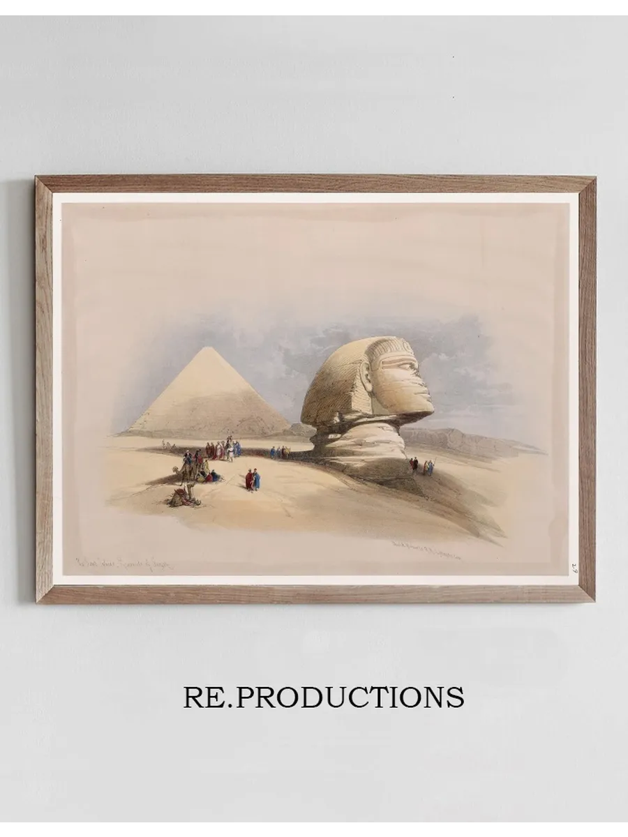 The Great Sphinx, Pyramids of Gezeeh