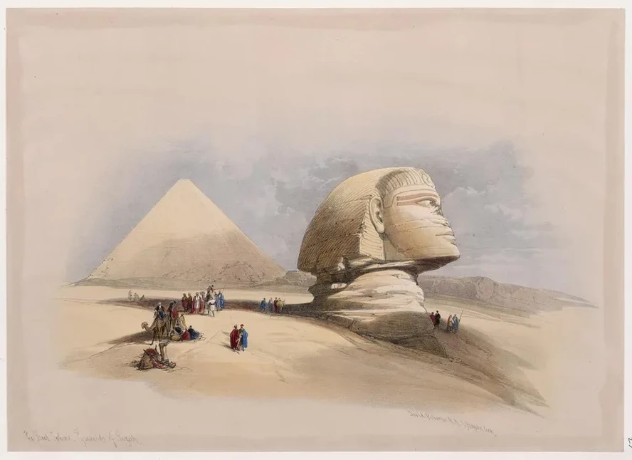 The Great Sphinx, Pyramids of Gezeeh