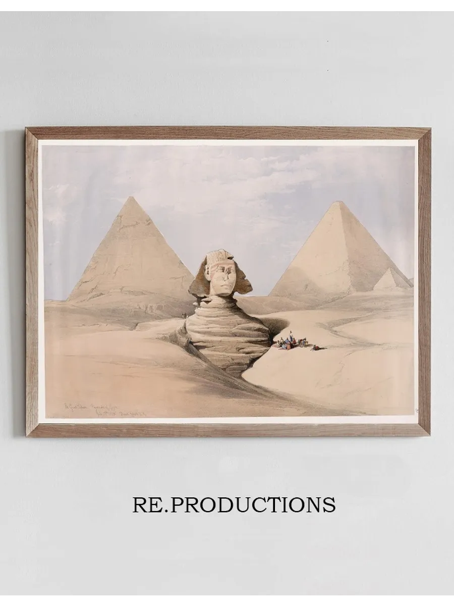 The Great Sphinx, Pyramids of Gizeh Giza. July 17th, 1839