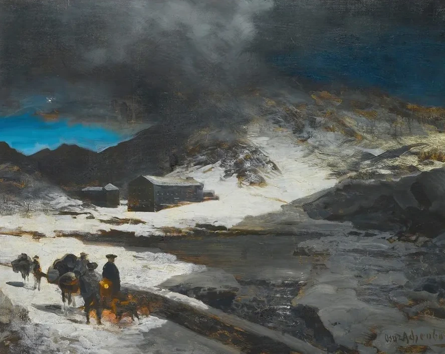 The Great St Bernard Inn, In The Alps
